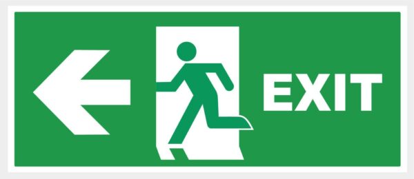 Đèn led exit đa năng 3W MPE EX2/M