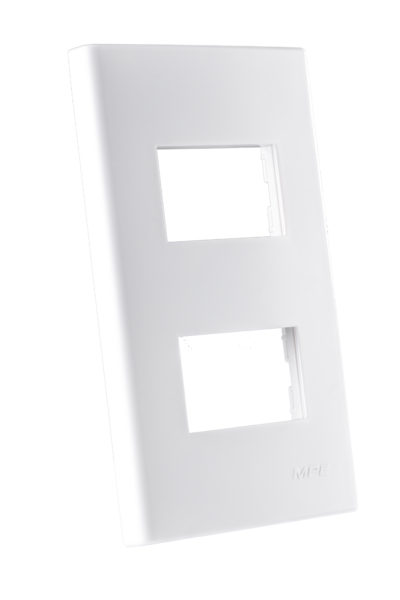 Mặt công tắc đôi MPE A602 2 Mặt công tắc đôi MPE A602
