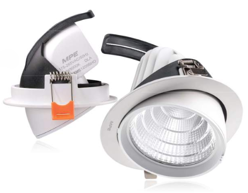 Đèn Downlight 50W MPE DLA điều chỉnh hướng sáng 2 Đèn Downlight 50W MPE DLA