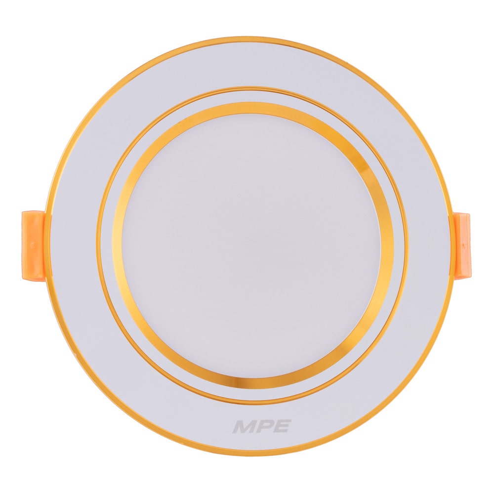 Đèn LED Downlight 3 màu 5W MPE DLV tản nhiệt nhanh 2 dlv 5t 5v 2