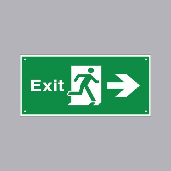 Phụ kiện đèn led exit MPE PEXR 1 mặt phải 2 Phụ kiện đèn led exit MPE PEXR