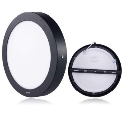 Led Panel tròn nổi viền đen 12W MPE SRPLB-12T/V 2 Đèn led panel tròn nổi viền đen 12W MPE SRPLB-12T/V