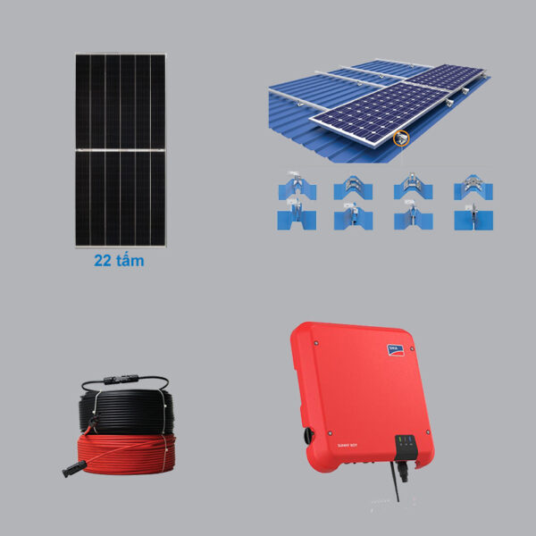 Hệ Thống Điện Mặt Trời 10.12 kWp 1 Pha