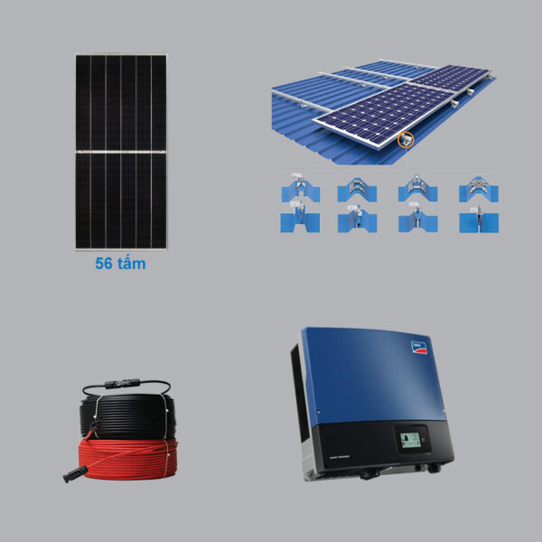 Hệ Thống Điện Mặt Trời 25.76 kWp 3 Pha