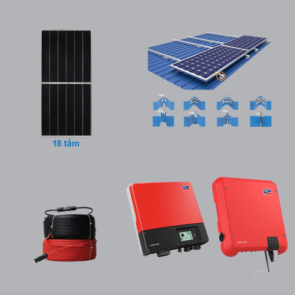 Hệ Thống Điện Mặt Trời 8.28 kWp 1 Pha