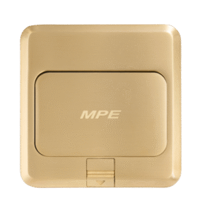 Ổ cắm âm sàn vuông MPE FY-60