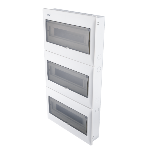 Tủ điện âm tường MPE TS-48 chứa MCB 41-48 cực đế sắt