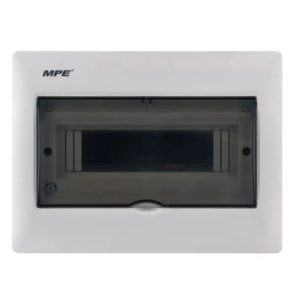 Tủ điện âm tường MPE TS-10 chứa MCB 7-10 cực đế sắt