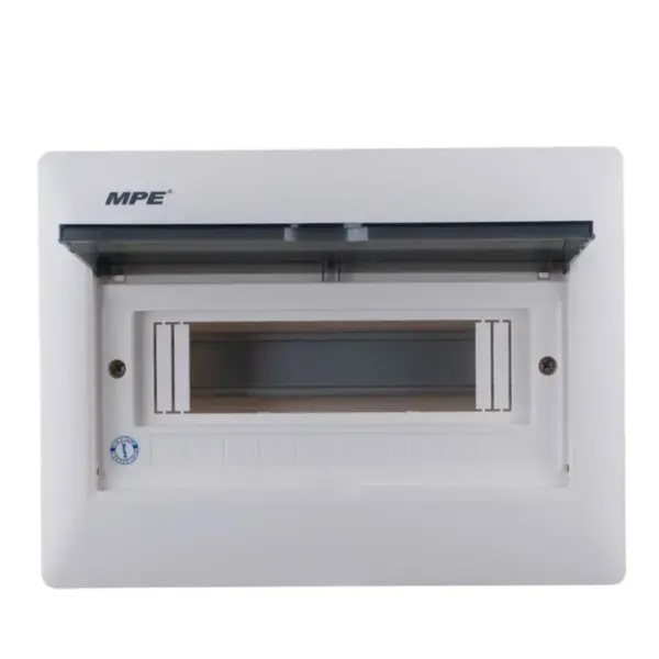 Tủ điện âm tường MPE TS-10/P chứa MCB 7-10 cực đế nhựa