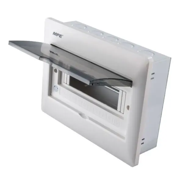 Tủ điện âm tường MPE TS-10 chứa MCB 7-10 cực đế sắt
