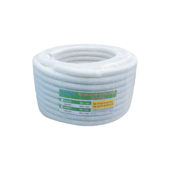 Ống luồn đàn hồi Ø20 MPE A9020 CT - Màu trắng