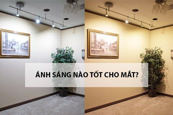 Ánh Sáng Trắng Và Ánh Sáng Vàng Có Gì Khác Nhau? 3 anh sang vang hay trang tot cho mat