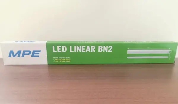 Đèn LED Bán Nguyệt 18W 60cm MPE BN2 thân Nhựa