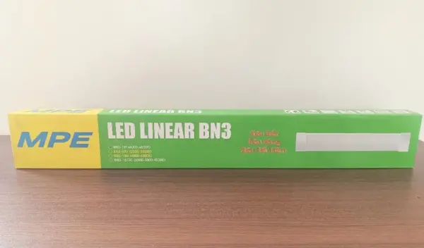 Đèn LED Bán Nguyệt 36W 1m2 MPE BN3 thân Nhôm