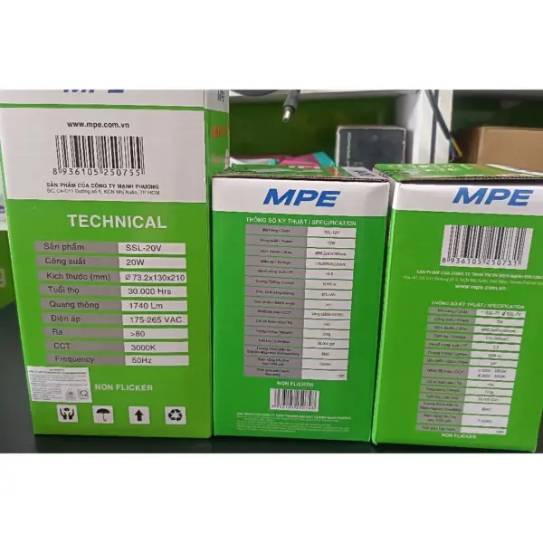 Đèn LED Chiếu Điểm 12W MPE SSL gắn nổi