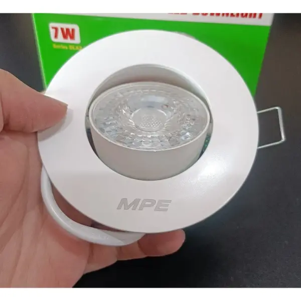 Đèn LED Downlight 3W MPE DLA2R mặt tròn