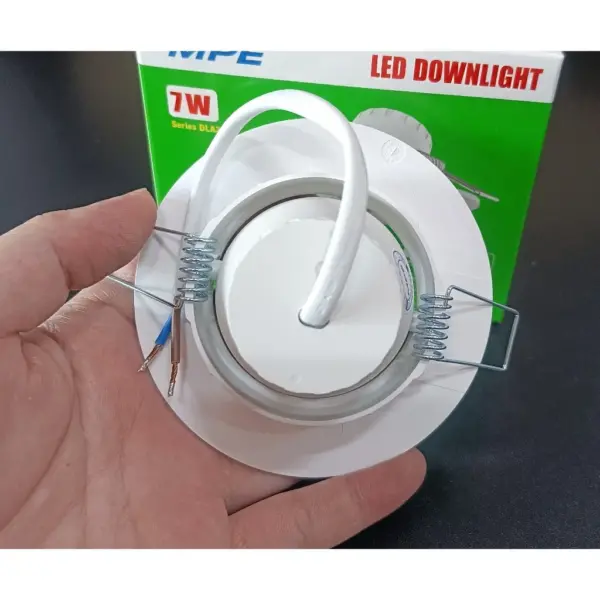 Đèn LED Downlight 3W MPE DLA2R mặt tròn