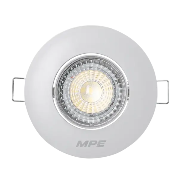 Đèn LED Downlight 7W MPE DLA2R mặt tròn