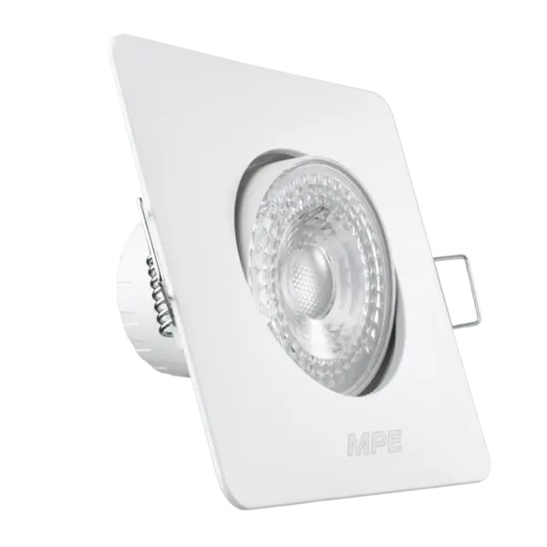 Đèn LED Downlight 3W MPE DLA2S mặt vuông