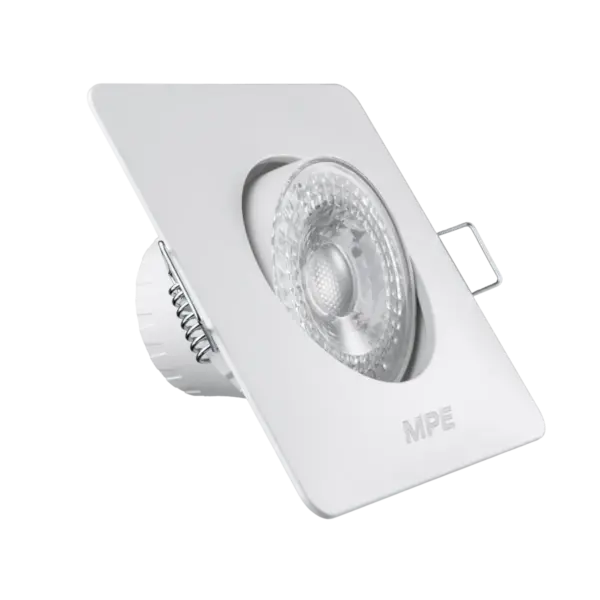 Đèn LED Downlight 7W MPE DLA2S mặt vuông