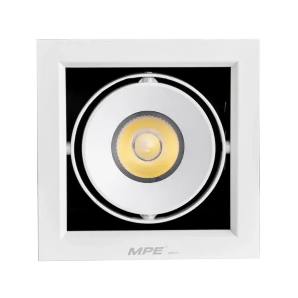 Đèn LED Downlight đơn 20W MPE DLS mặt vuông