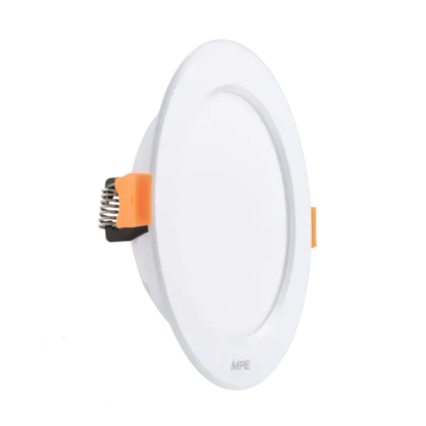 Đèn LED Downlight 9W Ø140 MPE DLT2 viền Trắng