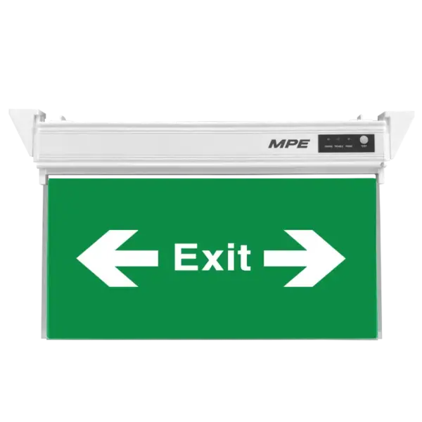 Đèn led exit 3W MPE EX2LR - 2 mặt trái & phải
