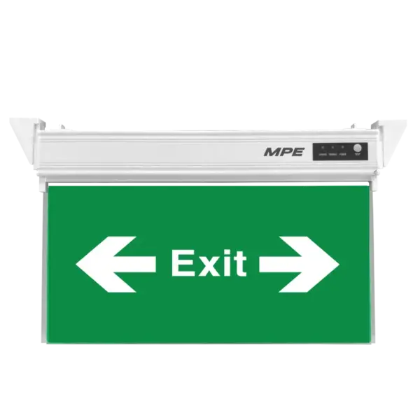 Đèn led exit 3W MPE EXLR - 1 mặt trái & phải
