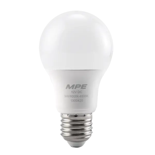 Đèn led bulb 9W MPE LB-9T/DC ánh sáng trắng