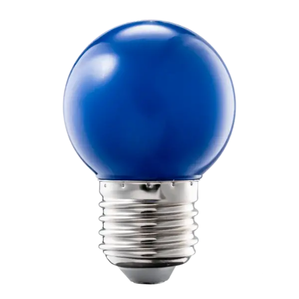 Đèn led bulb 1.5W MPE LBD-3BL xanh da trời
