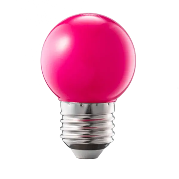 Đèn Led bulb 1.5W MPE LBD-3PK hồng
