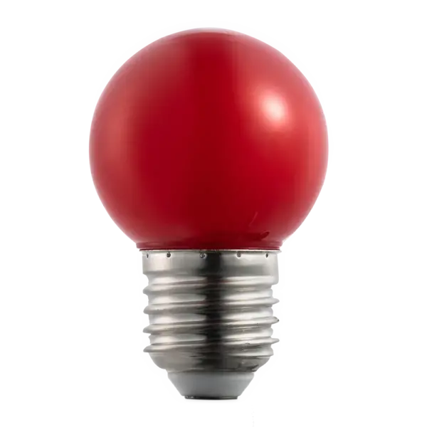 Đèn led bulb 1.5W MPE LBD-3R đỏ