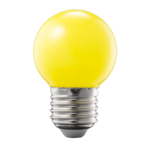 Đèn led bulb 1.5W MPE LBD-3YL vàng