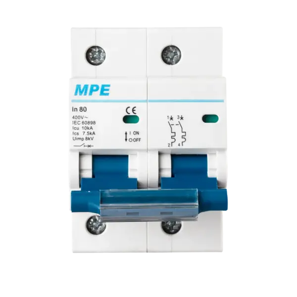 Cầu dao tự động MP10-C280 chứa MCB 2 cực
