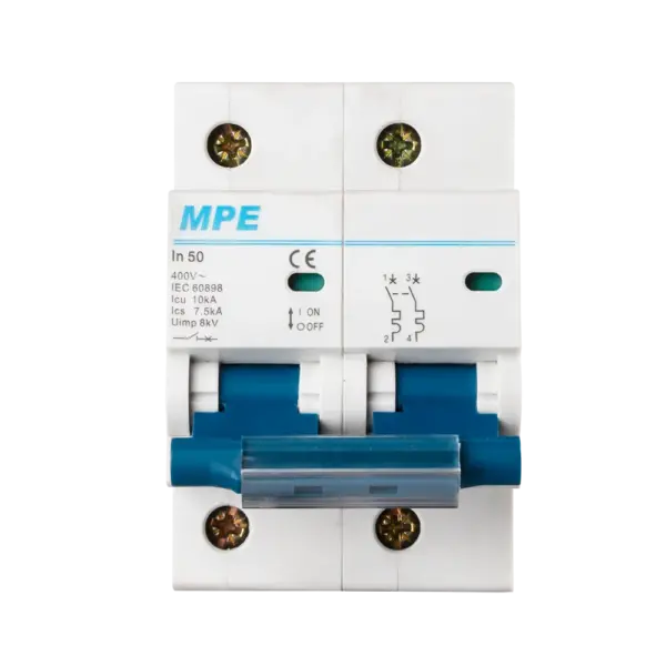 Cầu dao tự động MPE MP10-C3100 chứa MCB 3 cực