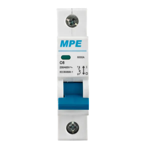 Cầu dao tự động MP6-C106 chứa MCB 1 cực
