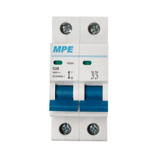 Cầu dao tự động MP6-C225 chứa MCB 2 cực
