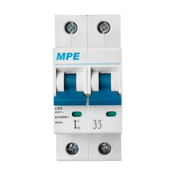 Cầu dao tự động MP6-C263 chứa MCB 2 cực