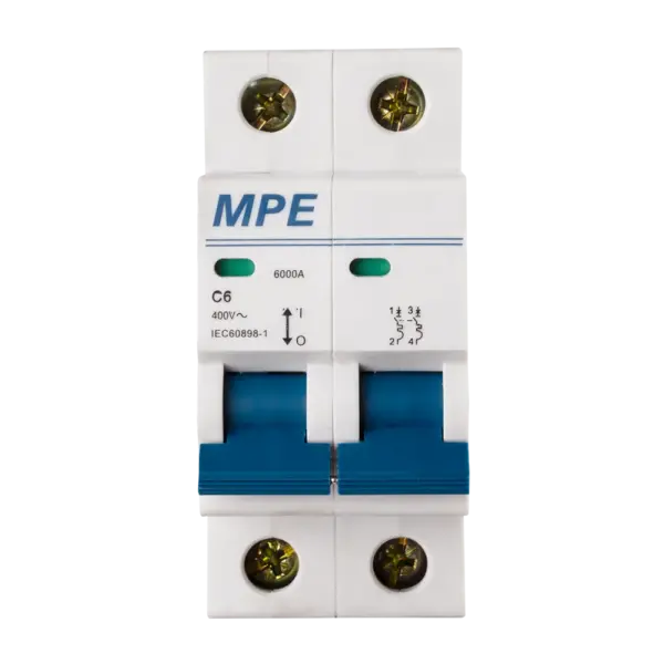Cầu dao tự động MP6-C206 chứa MCB 2 cực