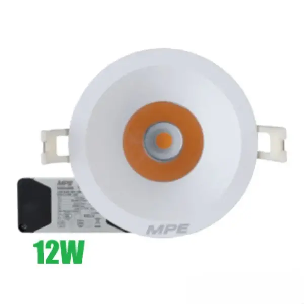 Đèn Downlight 12W MPE DL65 chống thấm