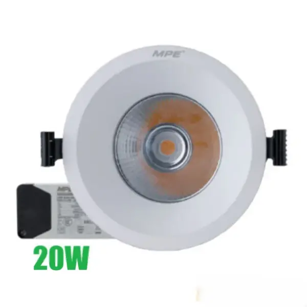 Đèn Downlight 20W MPE DL65 chống thấm