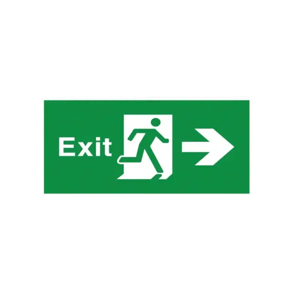 Phụ kiện đèn led exit đa năng MPE PKEXR 1 mặt phải