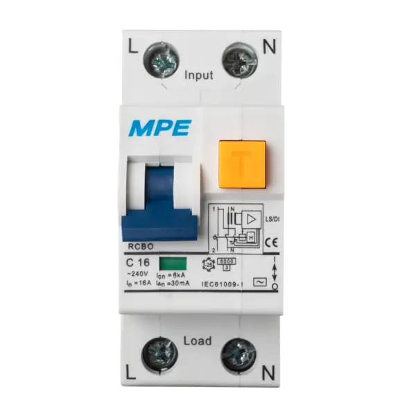 Cầu dao bảo vệ dòng rò - quá tải MPE RCBO-30/216