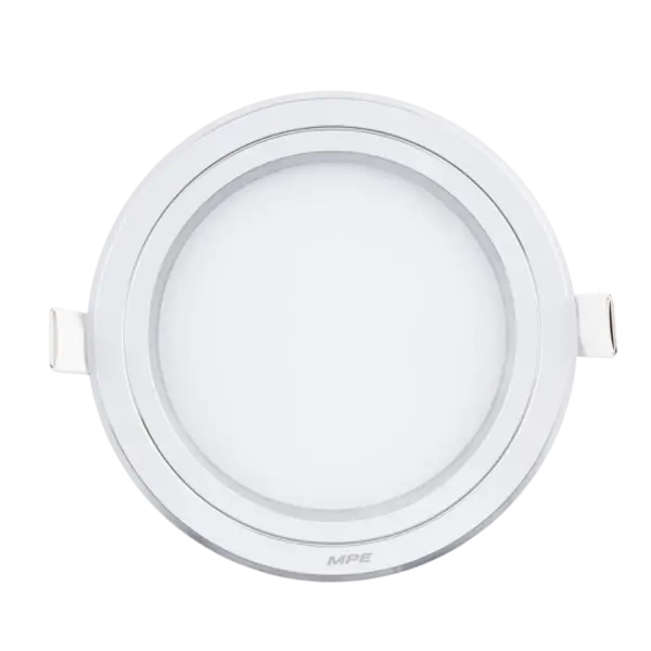Đèn LED Panel 3 màu 12W MPE RPL viền Bạc