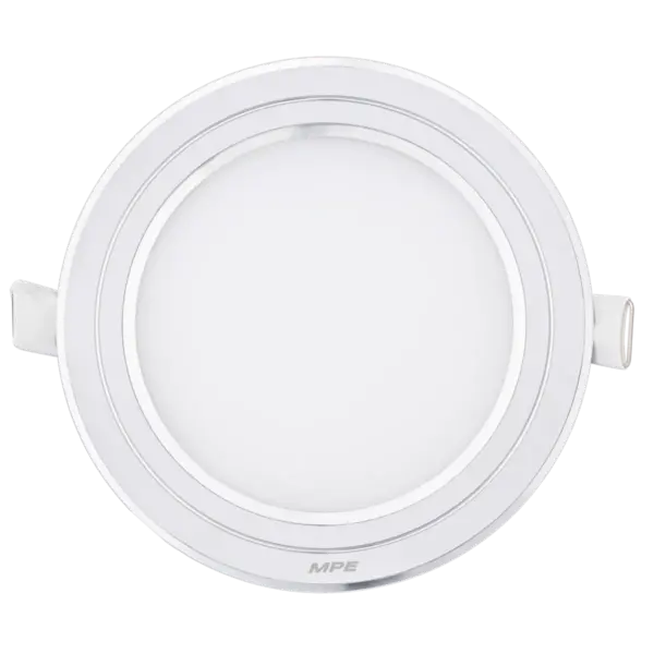 Đèn LED Panel 3 màu 9W MPE RPL viền Bạc