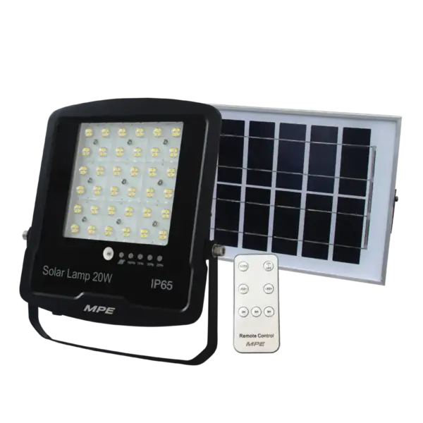 Led pha năng lượng mặt trời 100W ánh sáng trắng SFLD-100T
