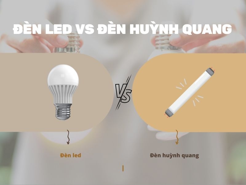 Ưu điểm của đèn LED MPE so với đèn huỳnh quang 1 so sanh den led va den huynh quang 1