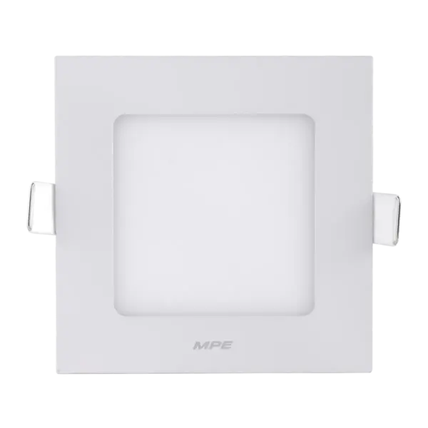 Đèn LED Panel vuông âm 6W MPE SPL dễ lắp đặt