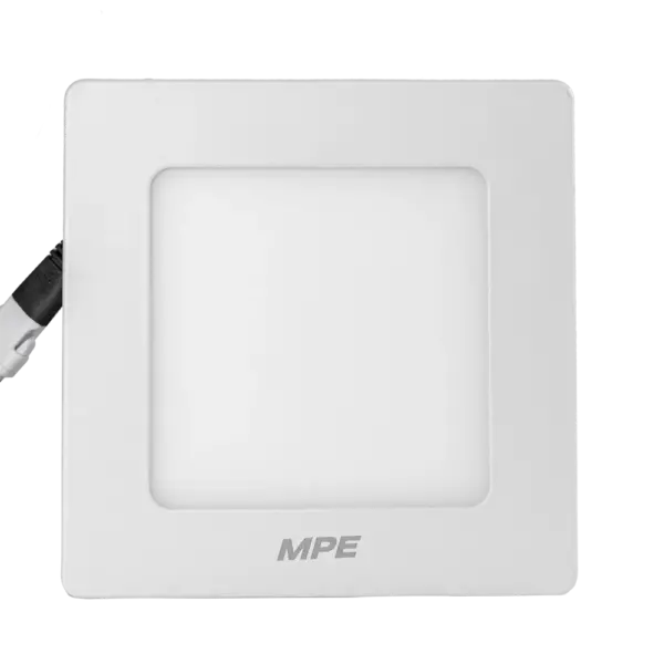 Led Panel vuông nổi Dimmer 6W MPE SSPL-6T,V/DIM trắng, vàng