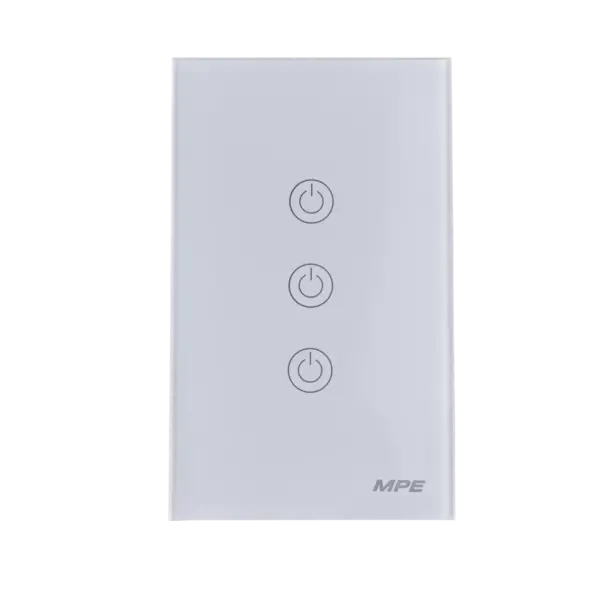 Mặt 3 công tắc Zigbee SW3/ZB
